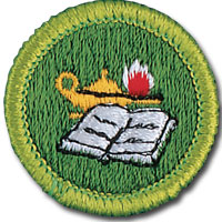 reading badge